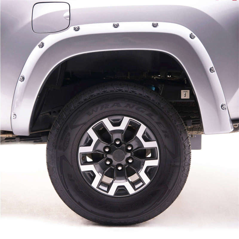 EGR 11-15 Ford Super Duty Bolt-On Look Color Match Fender Flares - Set - Ingot Silver 793814-UX 793814-UX Photo - Mounted