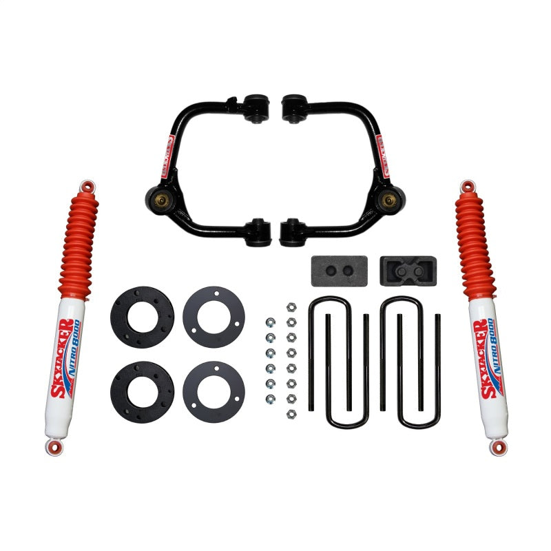 Skyjacker 2021 Ford F-150 4 Wheel Drive Crew Cab Suspension Lift Kit w/ Shock (Nitro 8000) F2130PN F2130PN Photo - Primary