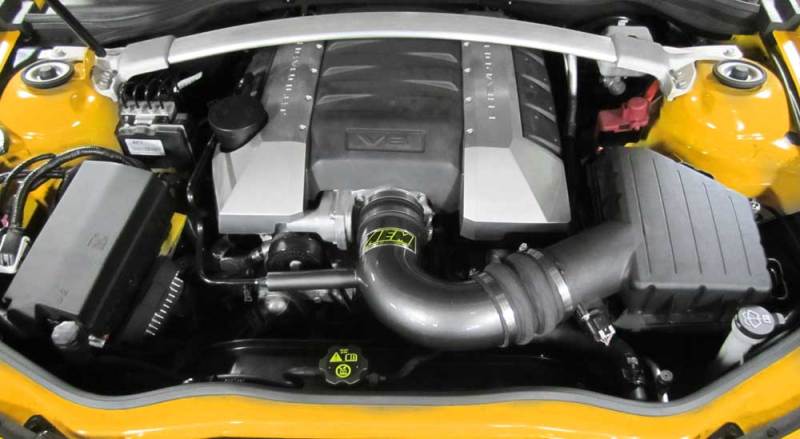 AEM Induction AEM 10-14 Chevy Camaro 6.2L V8 All Cold Air Intake 22-679C 22-679C Photo - Mounted