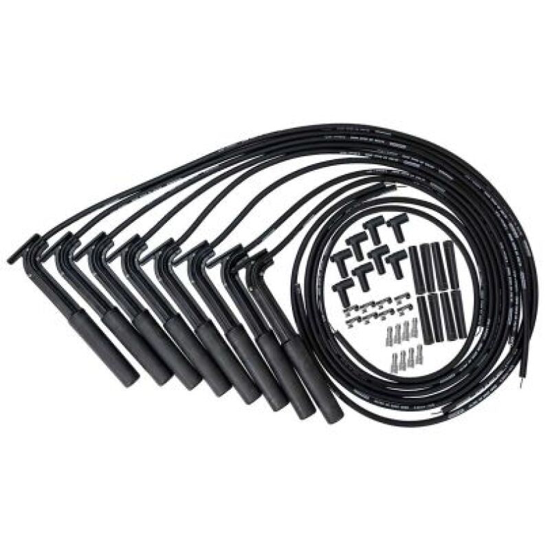 Moroso Universal Ultra 40 Long Handle Hemi Plug Ends Black Remote Coils Wire Set 73854 73854 User 1