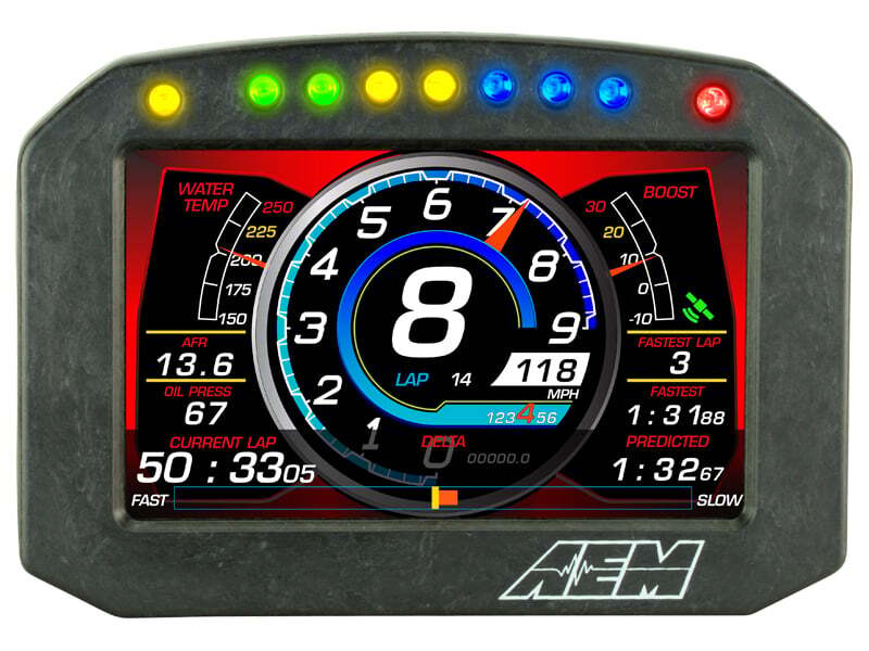 AEM CD-5L Carbon Logging Flush Digital Dash Display 30-5601F 30-5601F Photo - out of package