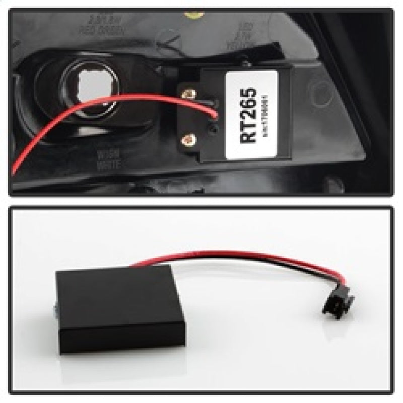 Spyder 12-14 Ford Focus 5DR LED Tail Lights - Red Clear (ALT-YD-FF12-LED-RC) 5085153 5085153 Photo - Unmounted