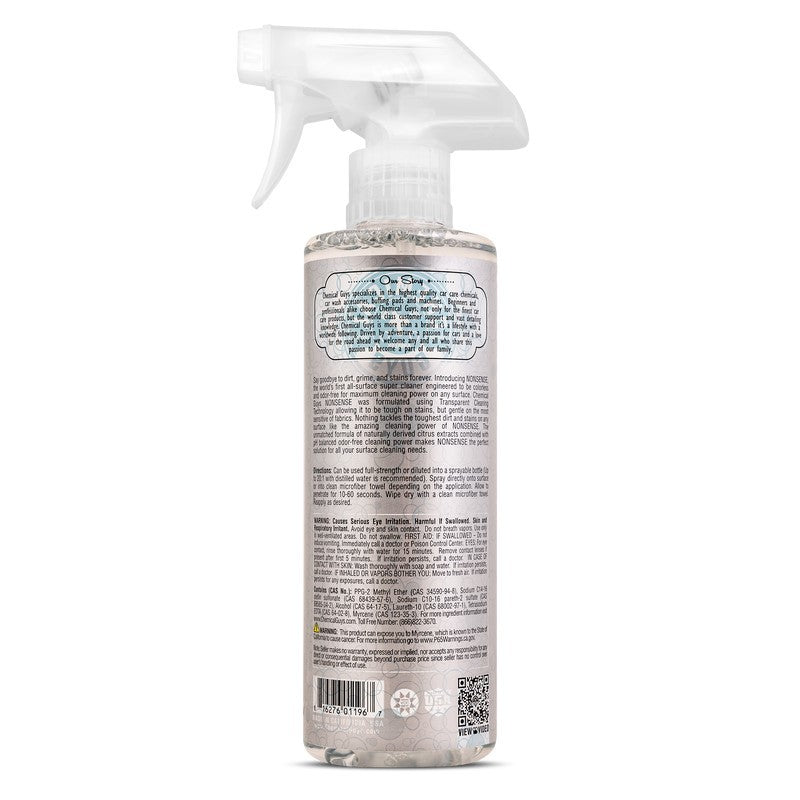 Chemical Guys Nonsense Colorless & Odorless All Surface Cleaner - 16oz (P6) SPI_993_16 SPI_993_16 User 1