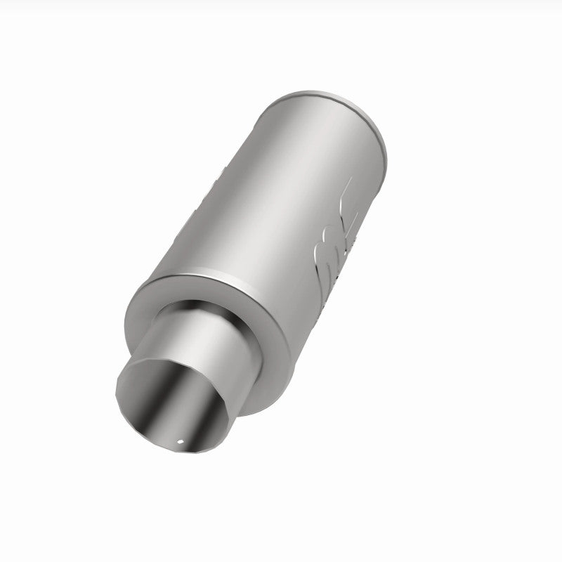 MagnaFlow 6" Round Center/Center Performance Muffler With Tip 14822 360 Degree Image Set
