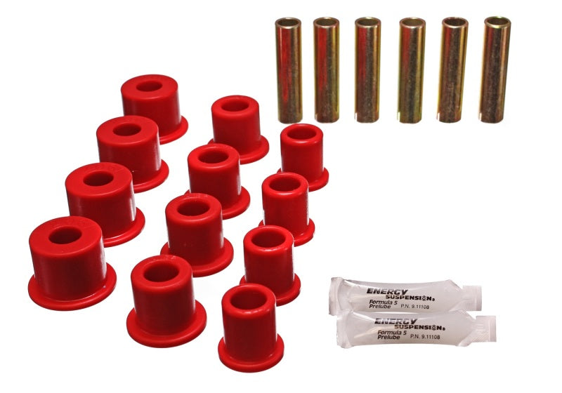 Energy Suspension Leaf Spring Bushing Set Red Ford Bronco II All 1986-1990 4.2134R Photo - Primary