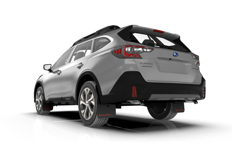 Rally Armor 20+ Subaru Outback UR Black Mud Flap w/ White Logo MF66-UR-BLK/WH MF66-UR-BLK/WH User 4