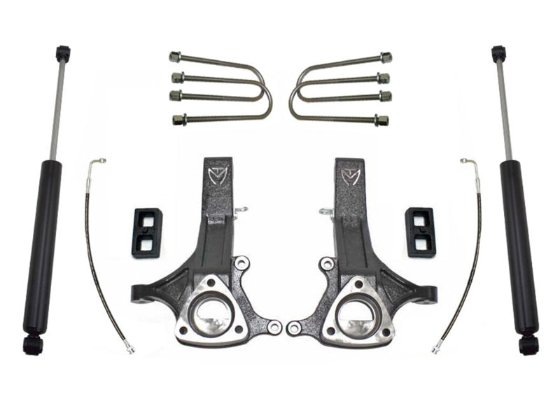 MaxTrac 02-08 Dodge RAM 1500 2WD 4.5in/2in MaxPro Spindle Lift Kit w/MaxTrac Shocks K882145 K882145 Photo - Primary