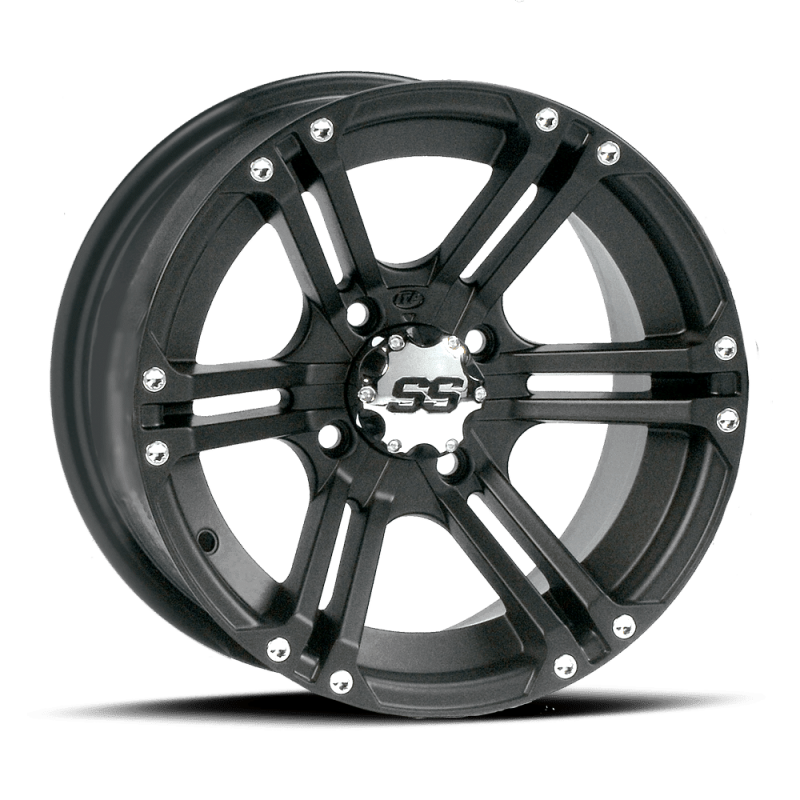 ITP SS 212 14x6 / 4x137 BP / 4+2 Offset Black Wheel 1428382536B 1428382536B Photo - Primary