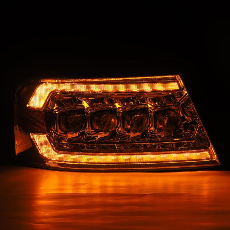 AlphaRex 04-08 Ford F150 / 06-08 Lincoln Mark LT NOVA LED Proj Headlights Chrome w/Activ Light/Seq 880129 880129 User 3