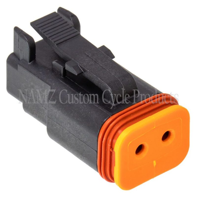 NAMZ 2 Wire Deutsch Plug - Black DP-2B DP-2B Photo - Primary