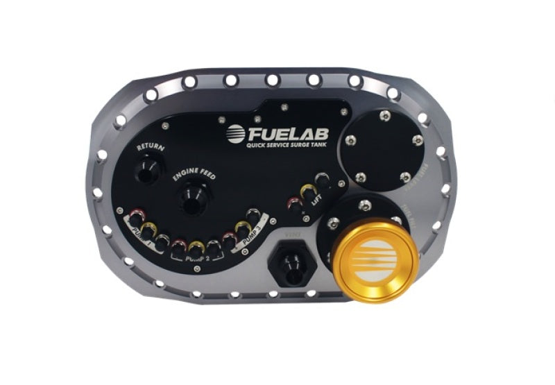 Fuelab Quick Service Surge Tank 2.0 w/No Lift Pump & No Surge Pump - Titanium 62810-0 62810-0 User 1