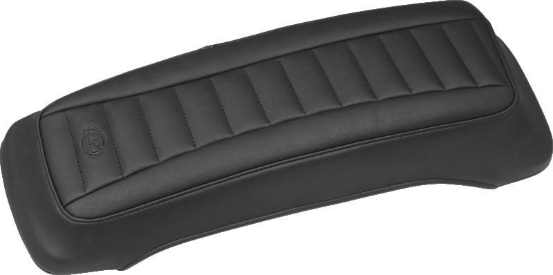 Mustang Motorcycle Mustang 80-07 Harley Early FL Touring Saddlebag Lid Covers Diamond Stitch - Black 77638 77638 Photo - Primary