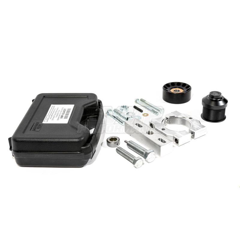 VMP Performance Pulley Tool w/ 2.4in S/C Pulley & 90mm Idler VMP-SUP065 VMP-SUP065 Photo - Close Up
