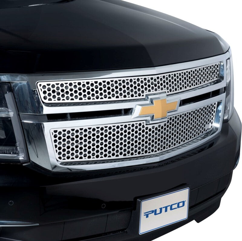 Putco 04-12 Chevrolet Colorado Punch Stainless Steel Grilles 84148 84148 Photo - Primary