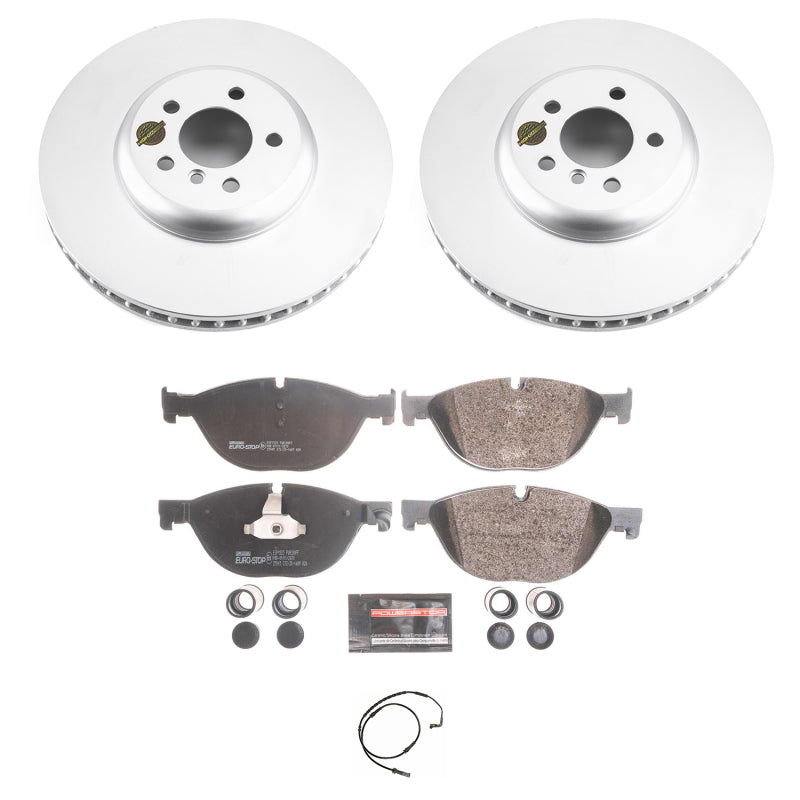 Power Stop 09-10 BMW 750Li Front Euro-Stop Brake Kit ESK6012 ESK6012 Photo - Primary