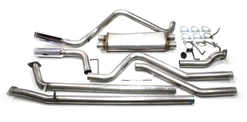 JBA 07-20 Toyota Tundra 4.6L/4.7L/5.7L 409SS Pass Side Dual Exit Cat-Back Exhaust 40-9004 40-9004 Photo - Primary