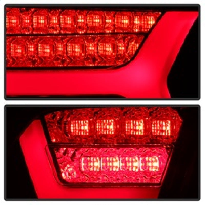 Spyder 09-12 Audi A6 LED Tail Lights - Red Clear (ALT-YD-AA609-LED-RC) 5085191 5085191 Photo - Unmounted