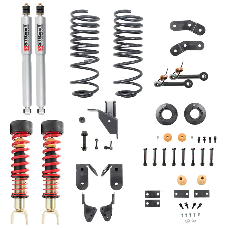 Belltech 19+ RAM 1500 (6-LUG) Performance Coilover Kit 1-3in Front/3-4in Rear 1061SPC 1061SPC Photo - Primary