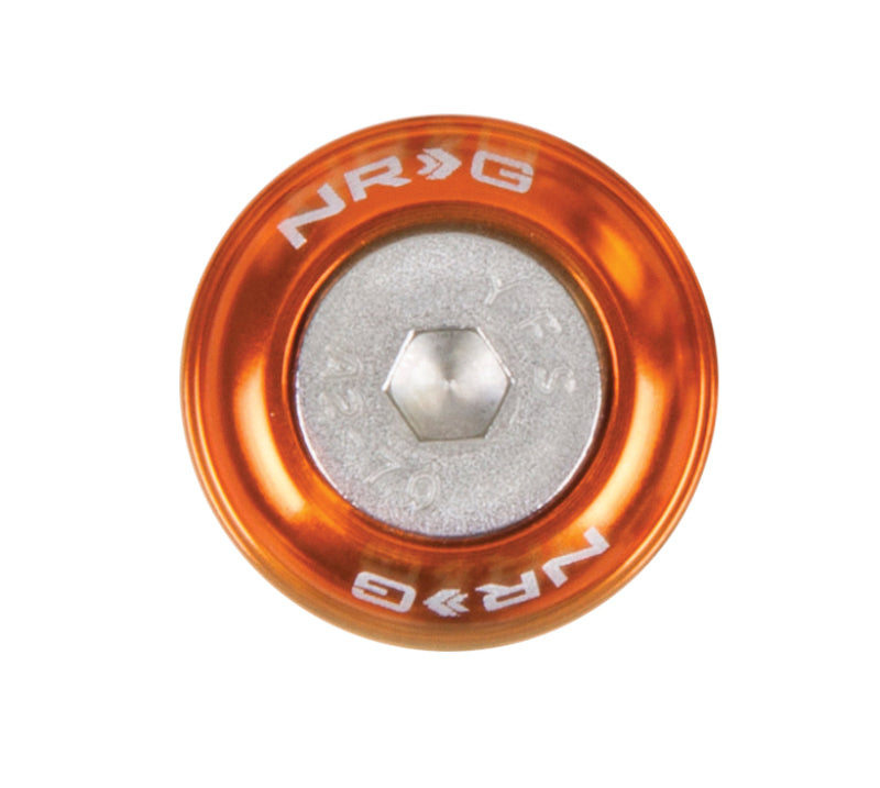 NRG Fender Washer Kit, Set of 10, Orange, Rivets for Metal 08188 FW-110OR Photo - Primary