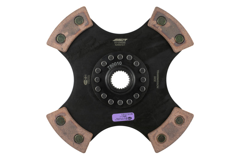 ACT Acura/Honda J30/J32 4 Pad Rigid Race Disc 4240010-1 4240010-1 Photo - Primary