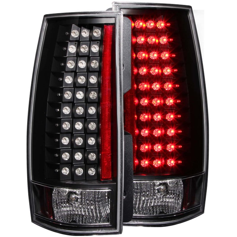 Anzo 2007-2014 Chevrolet Suburban LED Tail lights Black G4 311142 Photo - Primary
