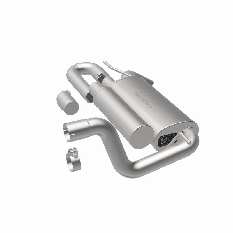 Magnaflow 18-23 Jeep Wrangler JL 2.0L/3.6L Overland Series Axle-Back Exhaust 19620 19620 360 Degree Image Set