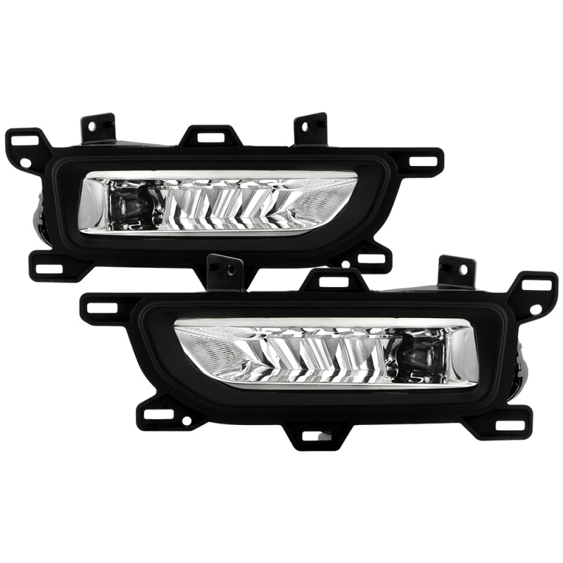 SPYDER 20-22 Nissan Titan OEM Style Fog Lights w/Switch (Bulbs Size - 5W) - Clear (FL-NT2020-LED-C) 9051333 9051333 Photo - Primary