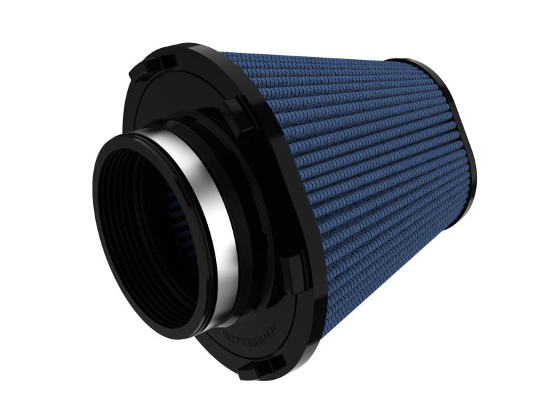 aFe MagnumFORCE Intake Replace Air Filter w/Pro5R Med 4in F x 7.75x6.5in B x 4.75x3.5in T x 7in H 24-90115 24-90115 Photo - Unmounted