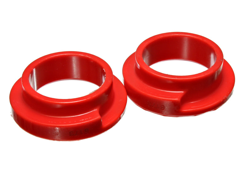 Energy Suspension Coil Spring Isolator Set Red 9.6119R Photo - Primary