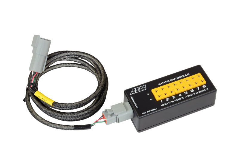 AEM 8 Channel K-Type Thermocouple EGT CAN Module 30-2224 30-2224 Photo - out of package