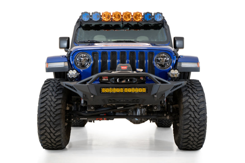 Addictive Desert Designs 18-23 Jeep Gladiator/Wrangler JT/JL Stealth Fighter Front Bumper F960272110103 F960272110103 Photo - Mounted