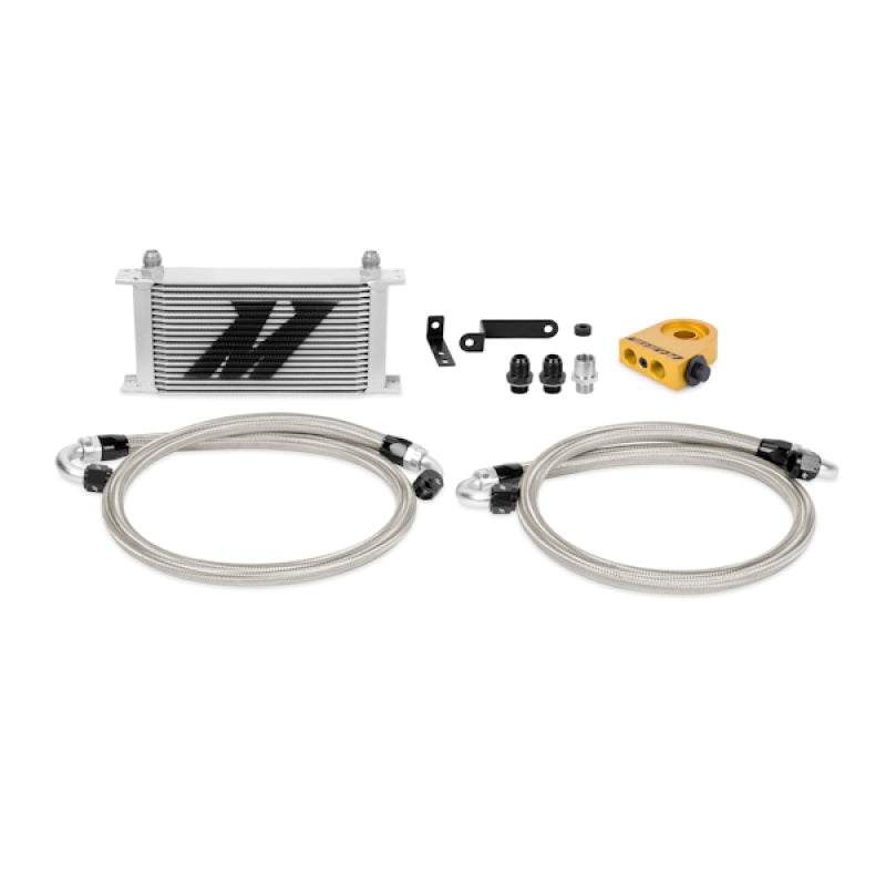 Mishimoto Thermostatic Silver Oil Cooler Kit - Subaru WRX STi 2008 - 2015+ MMOC-STI-08T Photo - Primary