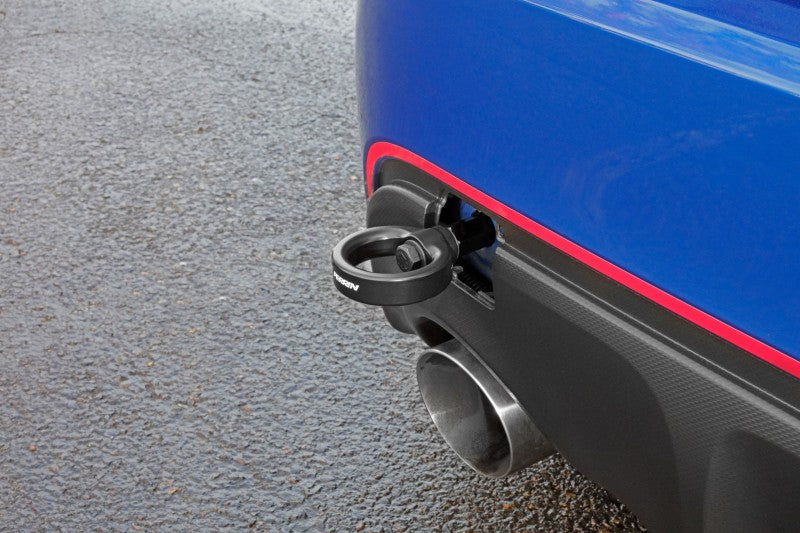 Perrin Subaru BRZ/Scion FR-S/Toyota 86 Tow Hook Kit (Rear) - Black PSP-BDY-255BK PSP-BDY-255BK Photo - Primary