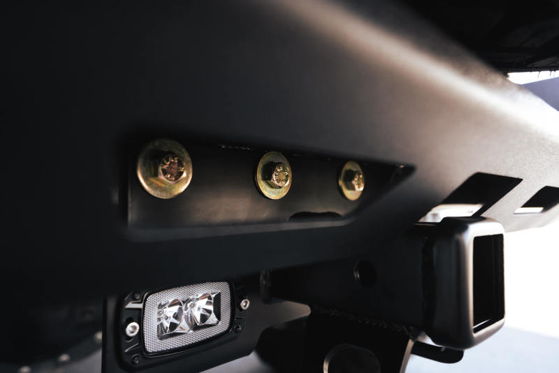 DV8 Offroad 07-21 Jeep Wrangler (JK/JL) Bolt-On Hitch w/ Lights AHJP-01 AHJP-01 Photo - Mounted