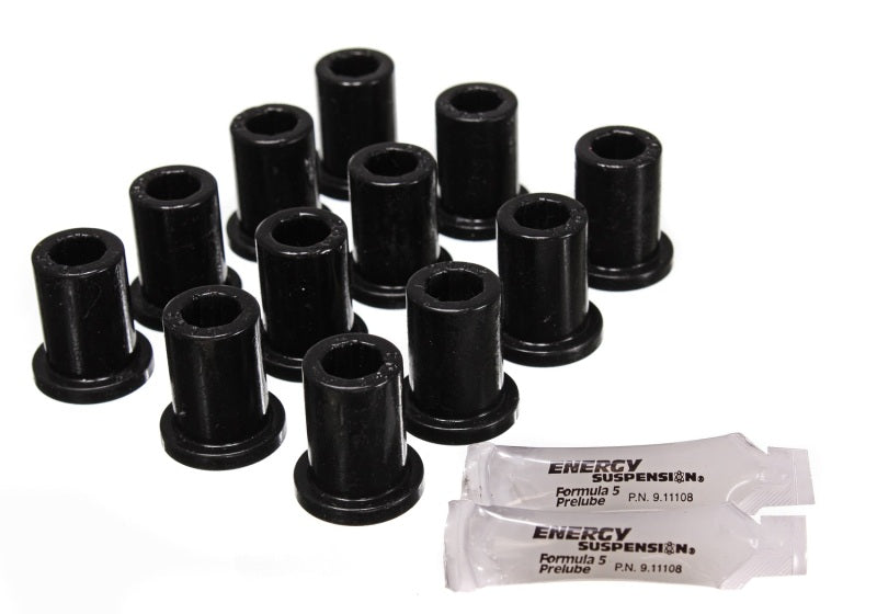 Energy Suspension Leaf Spring Bushing Set Black Toyota Land Cruiser All 1969-1980 8.2105G Photo - Primary