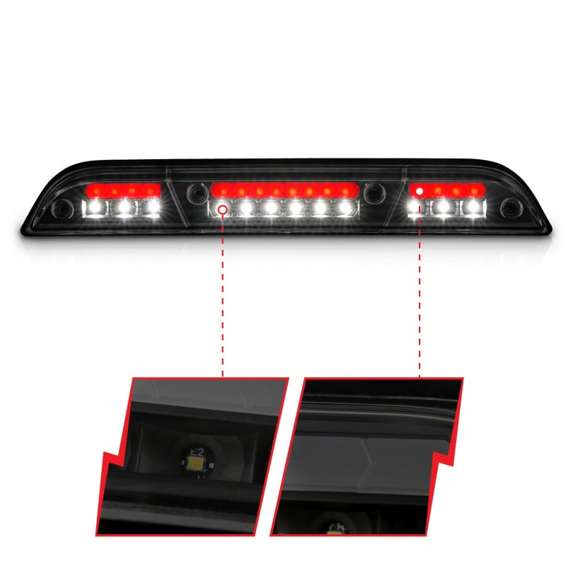 ANZO 15-20 Ford F-150 - F-450 LED Third Brake Light - Black Housing/Smoke Lens 531112 531112 Photo - Unmounted