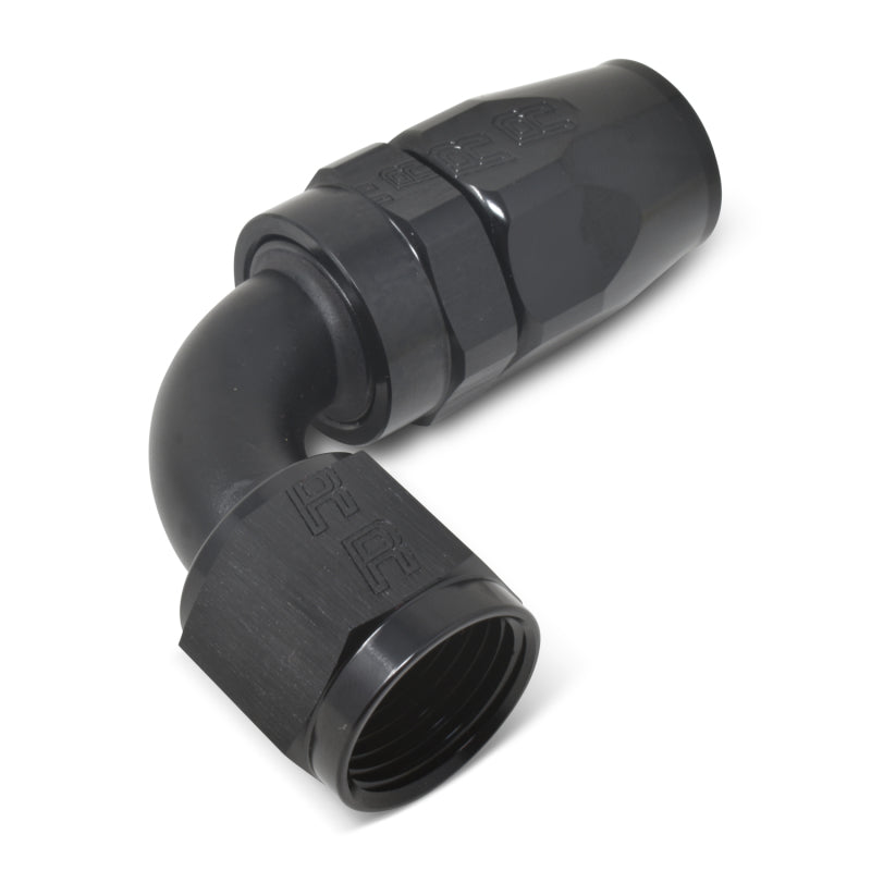 Russell Performance -10 AN Black 90 Degree Full Flow Hose End 610185 610185 Photo - out of package