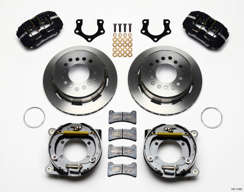 Wilwood FDP-LP 11.00" P-Brake Kit, Mopar/Dana 2.36" Off, w/Snap Ring Brng 140-11395 Photo - Primary