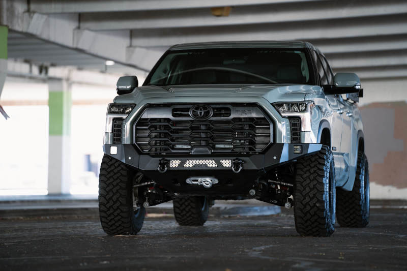 DV8 Offroad 22-23 Toyota Tundra MTO Series Front Bumper FBTT2-04 FBTT2-04 Photo - Unmounted