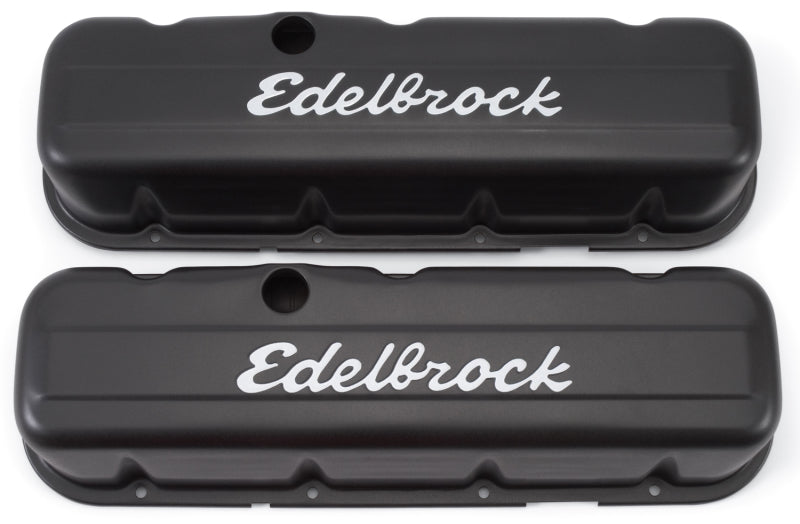 Edelbrock Valve Cover, Signature Series, Chevrolet, 1965 & Later 396-502 V8, Tal 4683 Photo - Primary