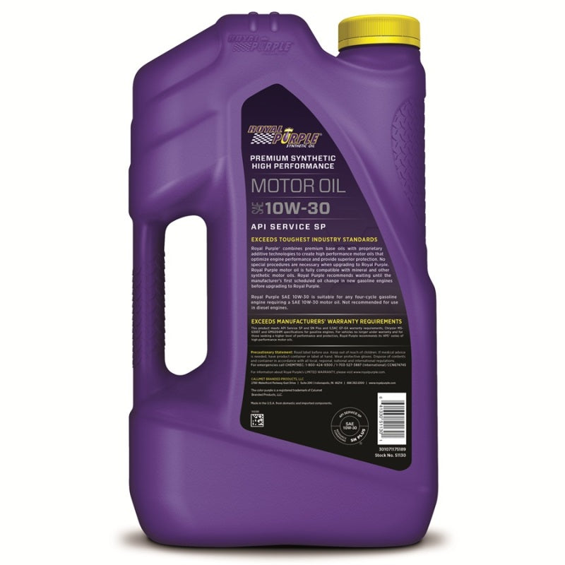 Royal Purple 10w30 Multi-Grade SAE Oil 3x5qt Bottles ROY53130 53130 User 1