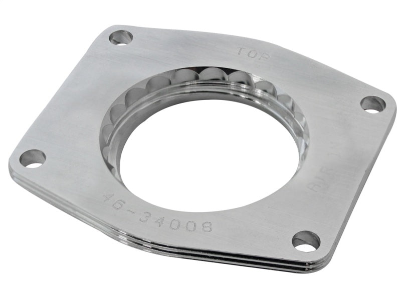 aFe Silver Bullet Throttle Body Spacer: GM Trucks 2014 V8-5.3L (Core PN: 3 46-34008 Photo - Primary
