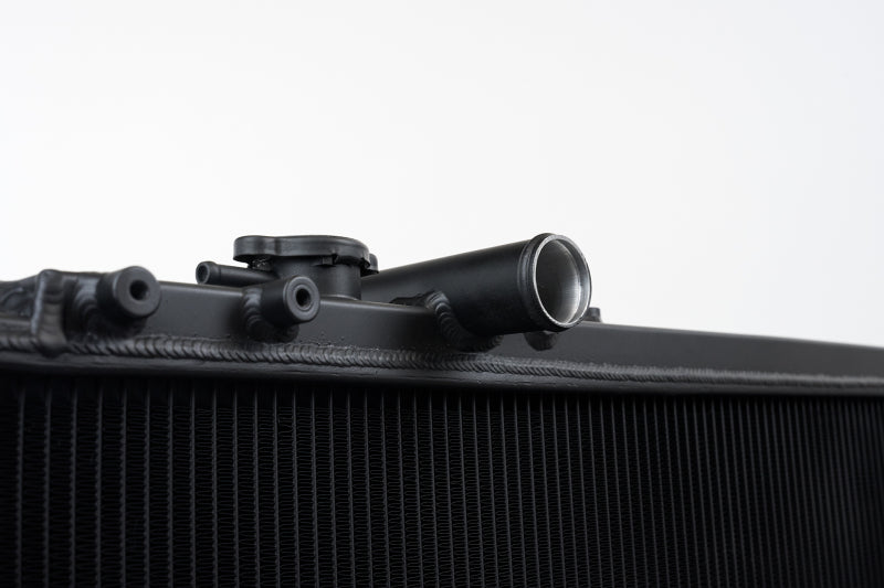 CSF 93-98 Toyota MK4 Supra Radiator - Black Finish 2882B 2882B Photo - Close Up