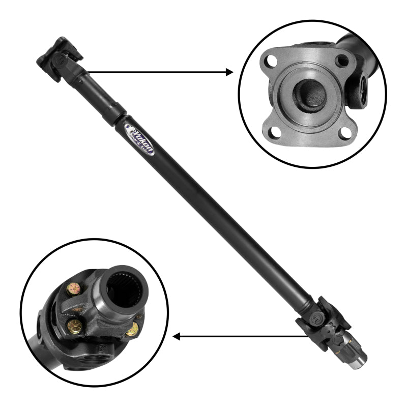 Yukon Gear & Axle Yukon Performance Front Driveshaft 2018 Jeep JL Sahara 4 Door Auto Selec-Trac YDS041 YDS041 Photo - Primary