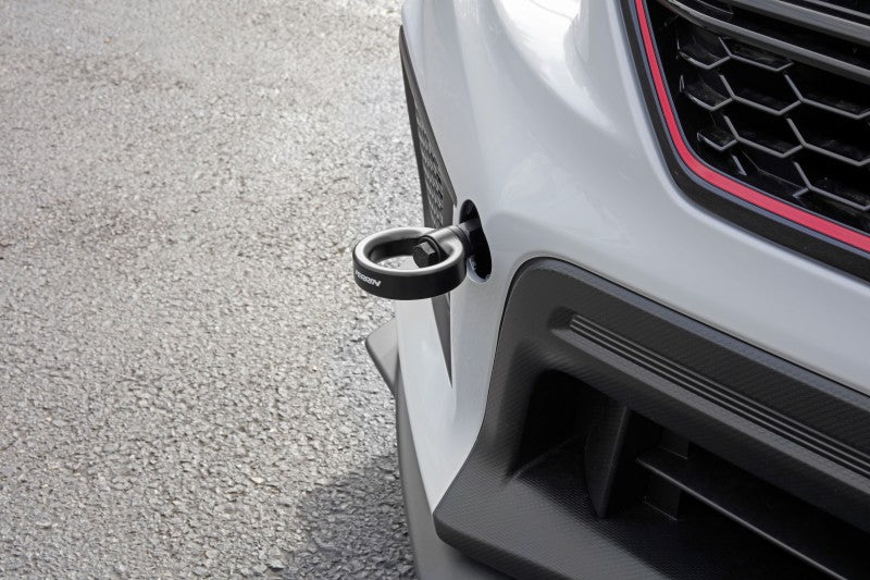 Perrin Tow Hook Kit - Front 2018+ Subaru WRX/STI - Flat Black PSP-BDY-235BK PSP-BDY-235BK Photo - Primary