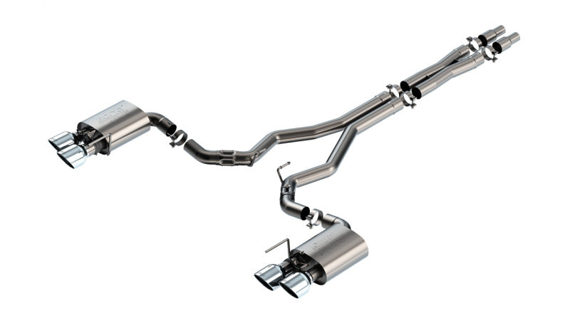 Borla 2024 Ford Mustang Dark Horse 5.0L V8 w/ Active Exhaust ATAK Cat-Back Exhaust System 140965 140965 Photo - Primary