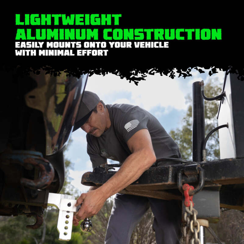 Rhino USA 6In Heavy Duty Drop Hitch - 2In (Silver) RG-HTDROP2-SVR RG-HTDROP2-SVR User 5