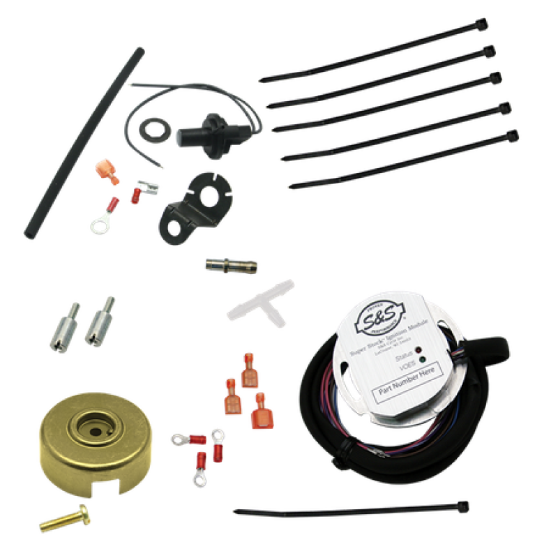 S&S Cycle 84-99 BT 96in Super Stock 96in Ignition Kit 55-1354 55-1354 User 1