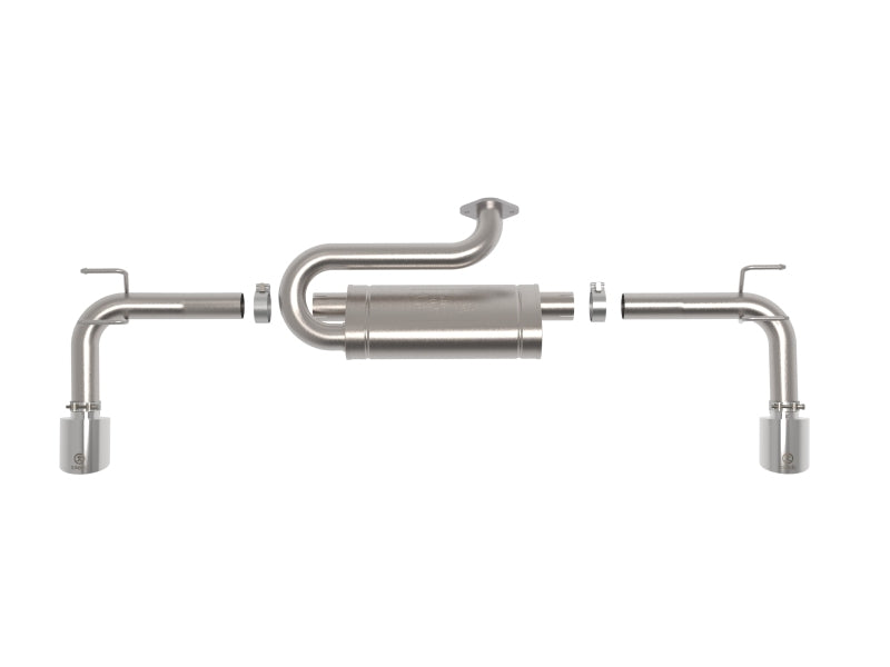 aFe 2023+ Mazda CX-50 Takeda 2.5in 304 SS Axle-Back Exhaust System w/ Polished Tips 49-37036-P 49-37036-P Photo - Unmounted