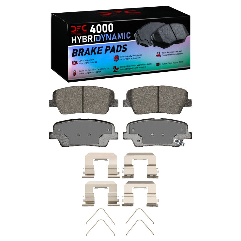DFC DFC 4000 HybriDynamic Brake Pads Brakes, Rotors & Pads Brake Pads - OE main image